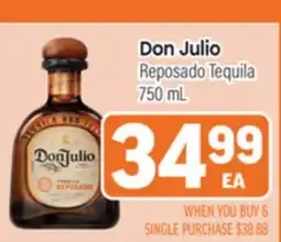 Tony’s Fresh Market Don Julio Reposado Tequila offer