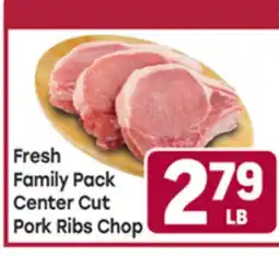 Tony’s Fresh Market Fresh Family Pack Center Cut Pork Ribs Chop offer