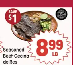 Tony’s Fresh Market Seasoned Beef Cecina de Res offer
