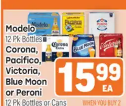 Tony’s Fresh Market Modelo or Corona or Pacifico or Victoria or Blue Moon or Peroni offer