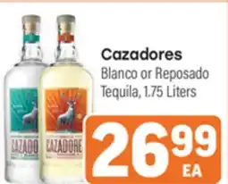 Tony’s Fresh Market Cazadores Blanco or Reposado Tequila offer