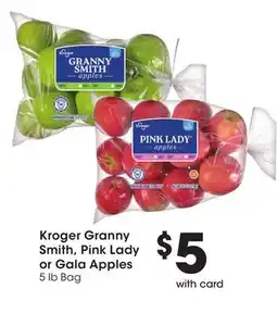 Mariano's Kroger Granny Smith, Pink Lady or Gala Apples offer