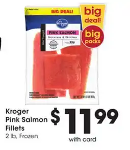 Mariano's Kroger Pink Salmon Fillets offer