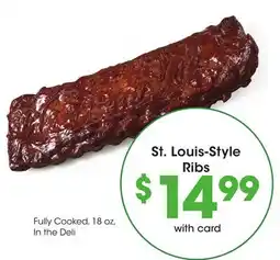 Mariano's St. Louis-Style Ribs offer