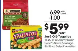 Mariano's José Olé Taquitos offer