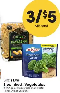 Mariano's Birds Eye Steamfresh Vegetables offer