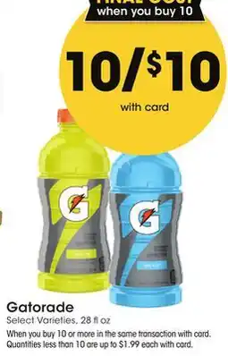 Mariano's Gatorade offer