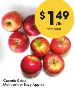 Mariano's Cosmic Crisp, McIntosh or Envy Apples offer
