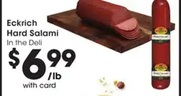 Mariano's Eckrich Hard Salami offer
