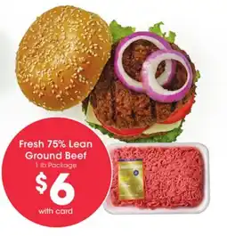 Mariano's Fresh 75% Lean Ground Beef offer