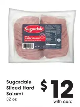 Mariano's Sugardale Sliced Hard Salami offer