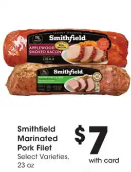 Mariano's Smithfield Marinated Pork Filet offer