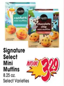 Jewel-Osco Signature Select Mini Muffins offer