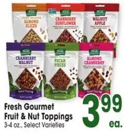 Jewel-Osco Fresh Gourmet Fruit & Nut Toppings offer