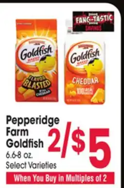 Jewel-Osco Pepperidge Farm Goldfish offer