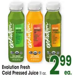 Jewel-Osco Evolution Fresh Cold Pressed Juice offer