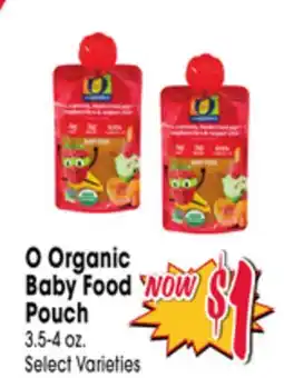 Jewel-Osco O Organic Baby Food Pouch offer
