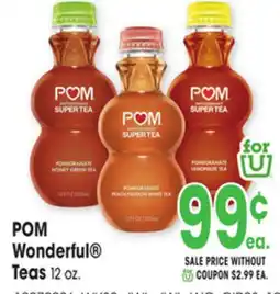 Jewel-Osco POM Wonderful Teas offer
