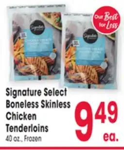 Jewel-Osco Signature Select Boneless Skinless Chicken Tenderloins offer