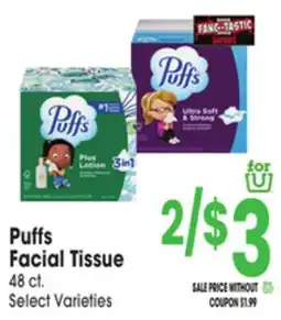 Jewel-Osco Puffs Facial Tissue offer