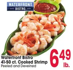Jewel-Osco Waterfront Bistro 41-50 ct. Cooked Shrimp offer