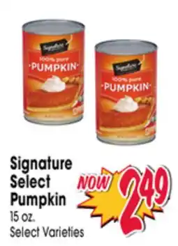 Jewel-Osco Signature Select Pumpkin offer