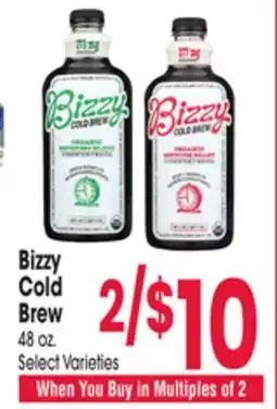 Jewel-Osco Bizzy Cold Brew offer