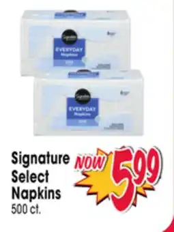 Jewel-Osco Signature Select Napkins offer