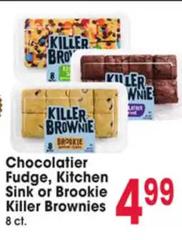Jewel-Osco Chocolatier Fudge, Kitchen Sink or Brookie Killer Brownies offer