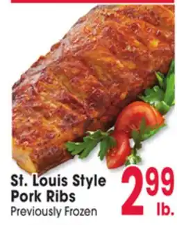 Jewel-Osco St. Louis Style Pork Ribs offer