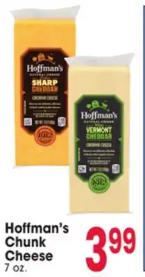 Jewel-Osco Hoffman's Chunk Cheese offer