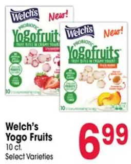 Jewel-Osco Welch's Yogo Fruits offer
