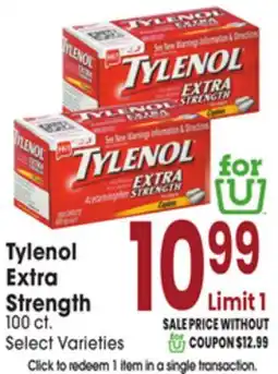 Jewel-Osco Tylenol Extra Strength offer
