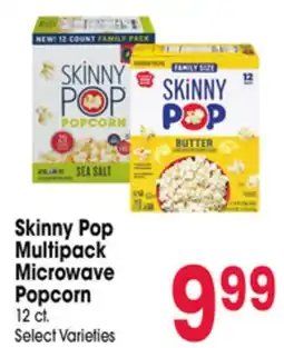 Jewel-Osco Skinny Pop Multipack Microwave Popcorn offer