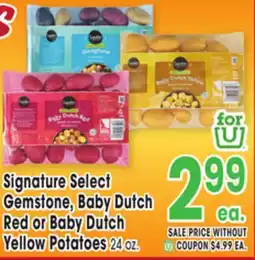 Jewel-Osco Signature Select Gemstone, Baby Dutch Red or Baby Dutch Yellow Potatoes offer