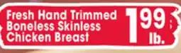 Jewel-Osco Fresh Hand Trimmed Boneless Skinless Chicken Breast offer