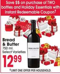 Jewel-Osco Bread & Butter offer