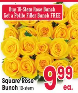 Jewel-Osco Square Rose Bunch offer