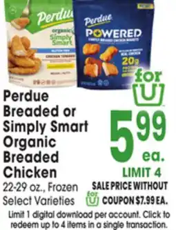 Jewel-Osco Perdue Breaded or Simply Smart Organic Breaded Chicken offer
