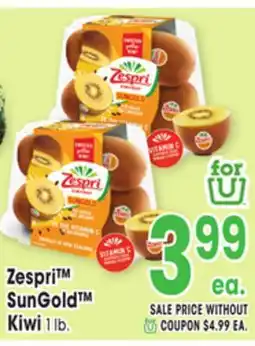 Jewel-Osco Zespri SunGold Kiwi offer