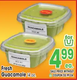 Jewel-Osco Fresh Guacamole offer
