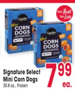 Jewel-Osco Signature Select Mini Corn Dogs offer