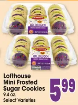 Jewel-Osco Lofthouse Mini Frosted Sugar Cookies offer