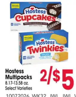 Jewel-Osco Hostess Multipacks offer