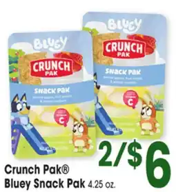 Jewel-Osco Crunch Pak Bluey Snack Pak offer