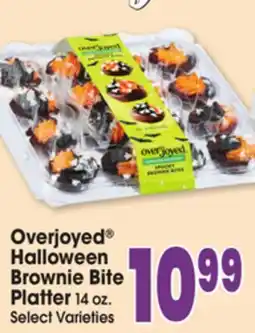 Jewel-Osco Overjoyed Halloween Brownie Bite Platter offer