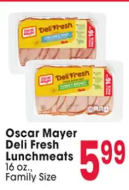 Jewel-Osco Oscar Mayer Deli Fresh Lunchmeats offer