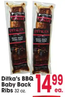 Jewel-Osco Ditka's BBQ Baby Back Ribs offer