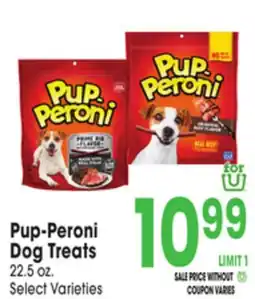 Jewel-Osco Pup-Peroni Dog Treats offer