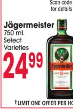 Jewel-Osco Jägermeister offer